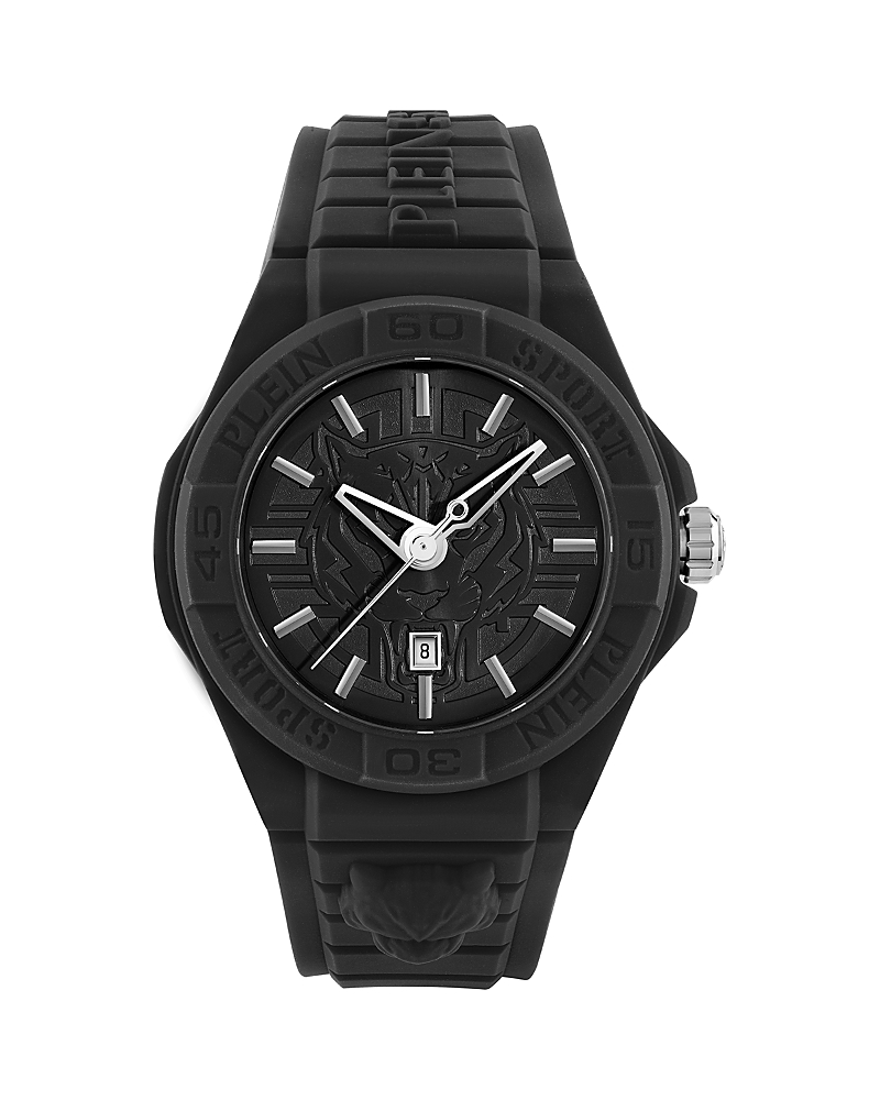 Plein Sport New Fearless Silicone Watch, 46mm