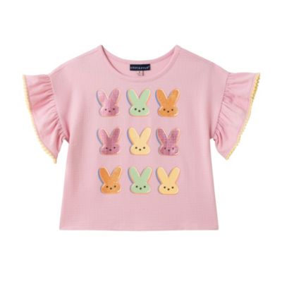  Flutter Sleeve Graphic Tee - Little Kid