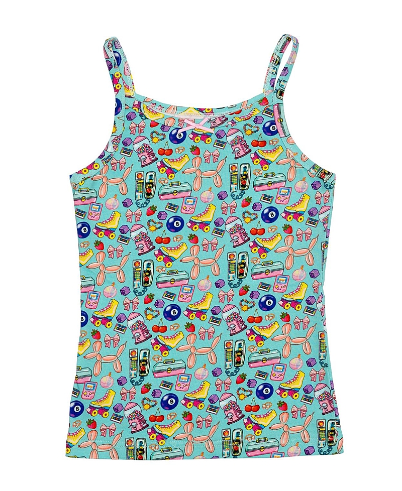Sunshine Society Girls' 90's Girl Cami - Little Kid, Big Kid