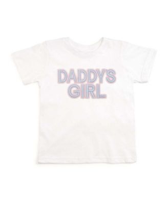 Girls' Daddy's Girl Patch Short Sleeve T-Shirt - Baby, Little Kid