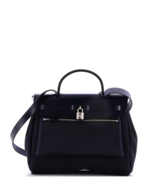 31 Herbag Zip Leather and Toile