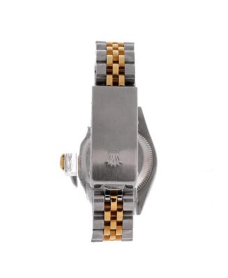 Oyster Perpetual Datejust Automatic Watch in Stainless Steel and Gold 26mm