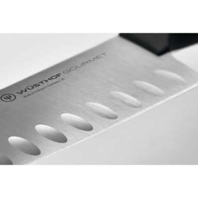 Gourmet 7" Hollow-Edge Santoku Knife