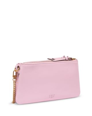 Double Mini Vitello Leather Crossbody 