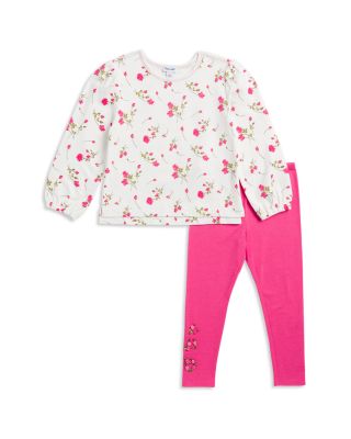 Girls' Camellia Rose Pullover Set - Little Kid