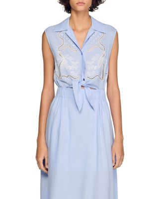 Cassandre Embroidered Maxi Dress