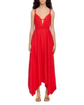 Asymmetric Maxi Dress