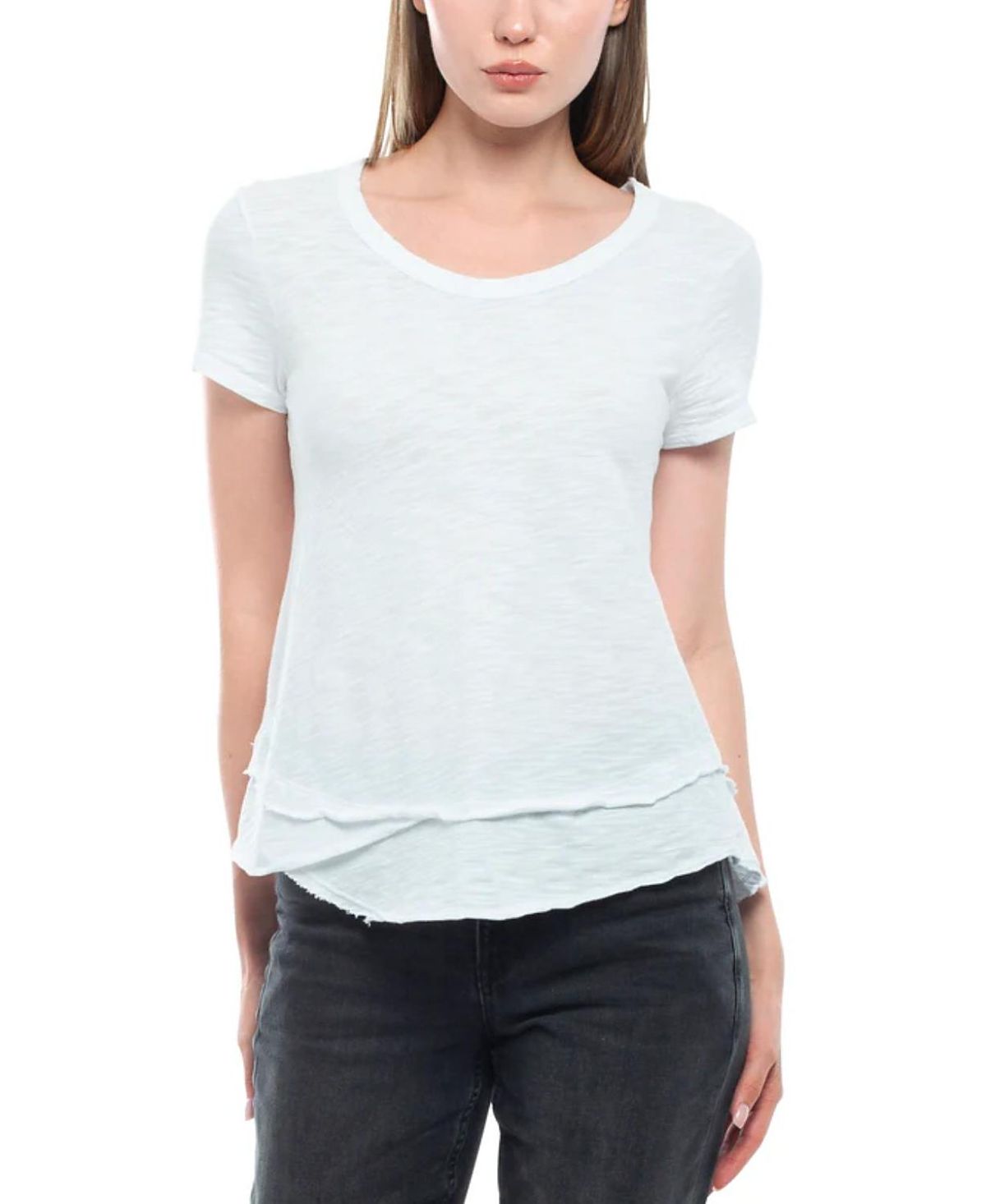 Wilt Tiered-Hem Tee