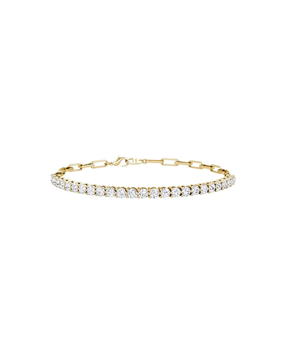 Vrai Paperclip Tennis Bracelet,