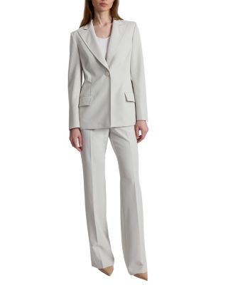  Jess Crepe Single Button Jacket