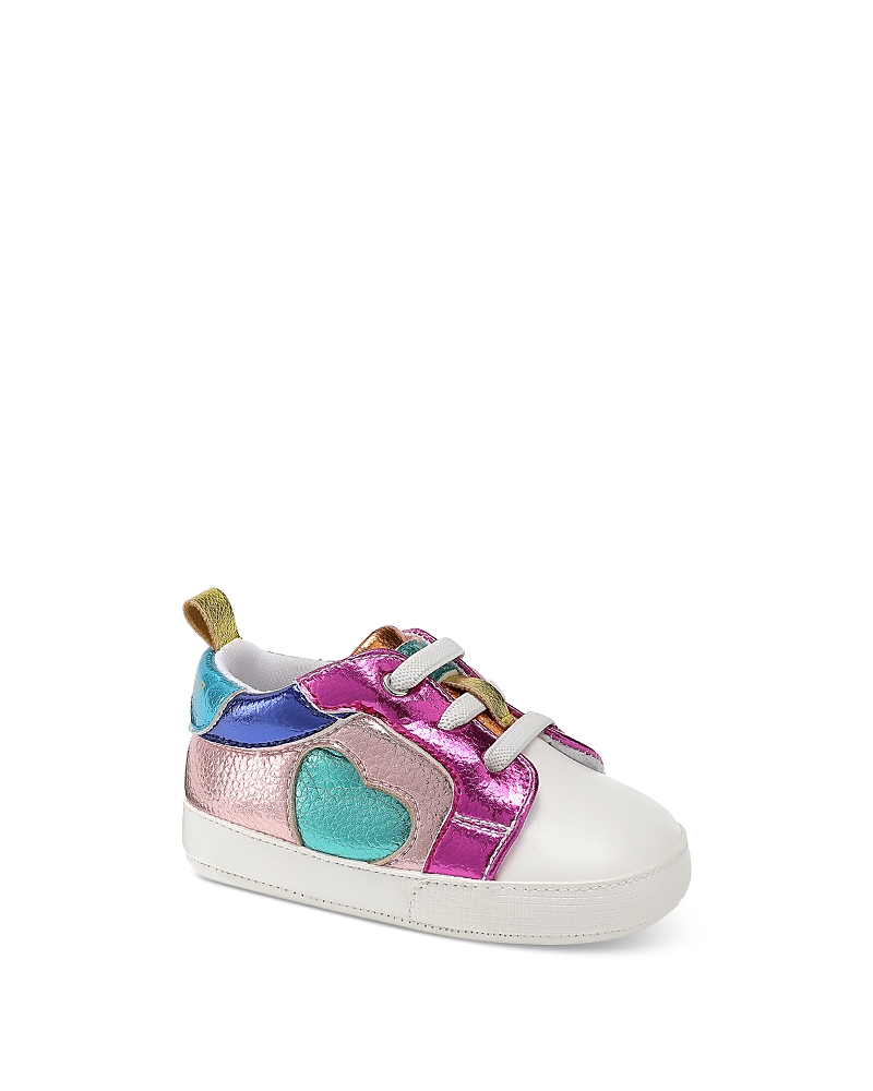Kurt Geiger London Girls' Luckson Heart Crib Sneakers - Baby
