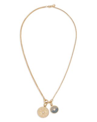 The Medallion Charm Necklace, 21"