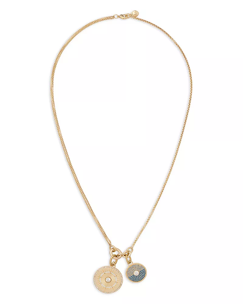 Roxanne Assoulin The Medallion Charm Necklace, 21