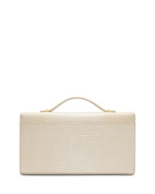 Vancouver Embossed Leather Clutch