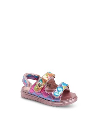 Kurt Geiger London Girls' Mini Orson Sandals - Toddler, Little Kid, Big Kid