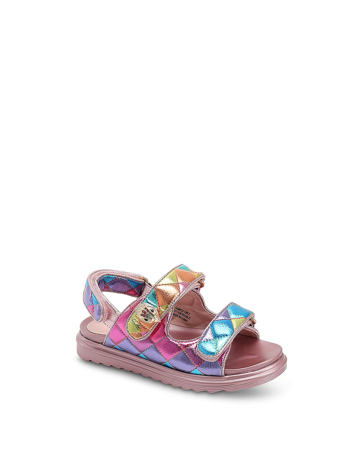 Kurt Geiger London Girls' Mini Orson Sandals - Toddler, Little Kid, Big Kid