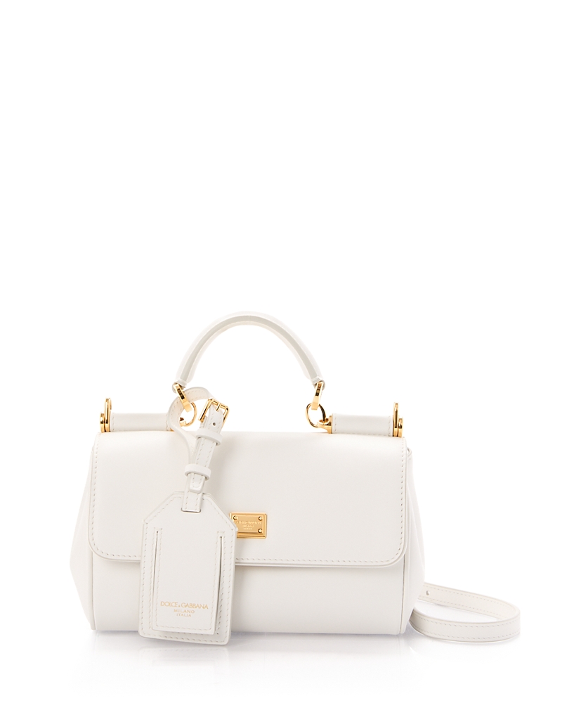 Dolce & Gabbana Leather Top Handle Bag · NO SIZE