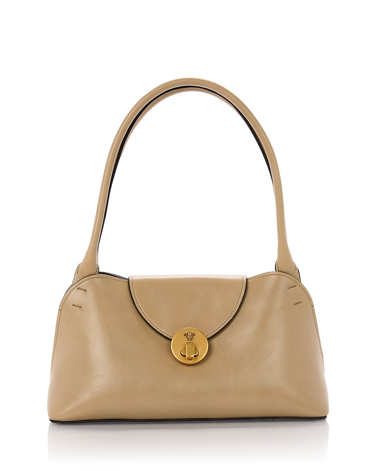 Versace Small Leather Shoulder Bag