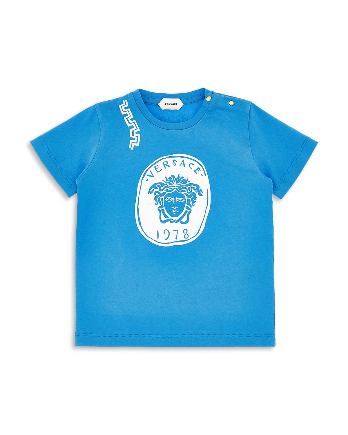Versace Unisex Medusa Greek Jersey Tee - Baby, Little Kid