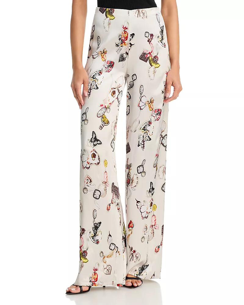 L'Agence Kimia Butterfly Straight Pants