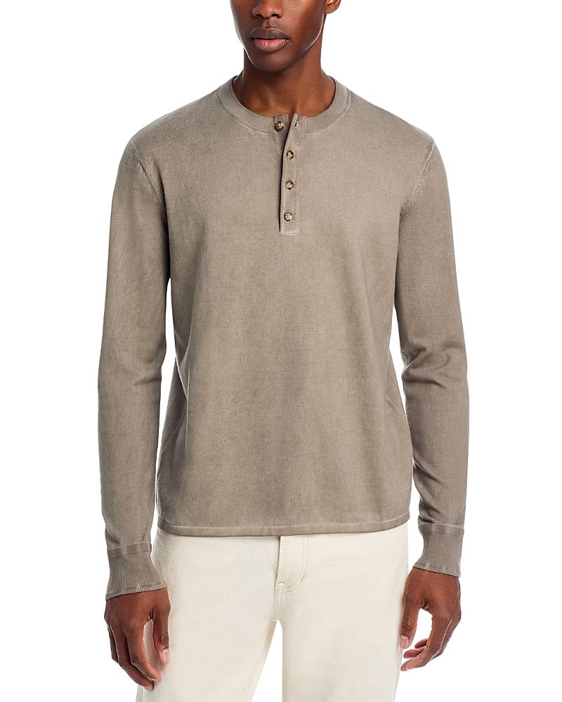 rag & bone Washed Henley Shirt