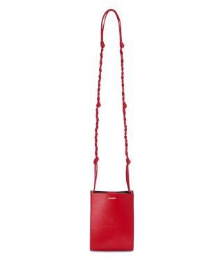 Jil Sander Tangle Leather Shoulder Bag