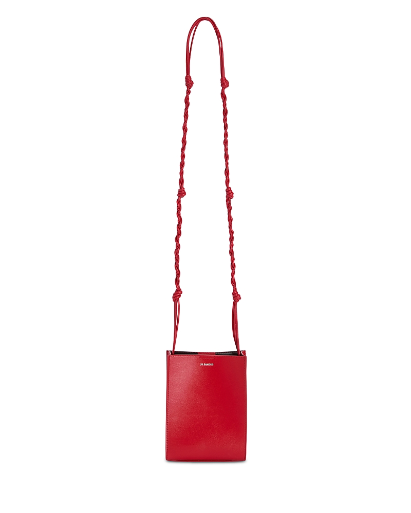 Jil Sander Tangle Leather Shoulder Bag