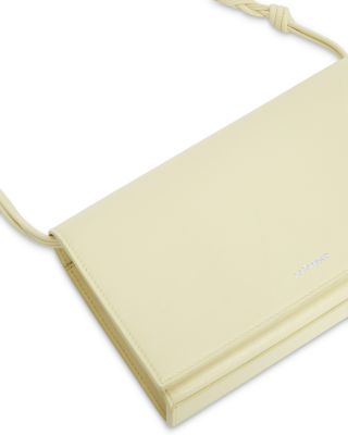 Tangle Mini Yellow Leather Wallet Crossbody