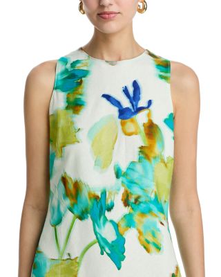 Printed Sleeveless Dress