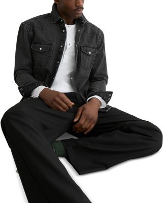 Finley Washed Denim Overshirt