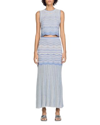 Davi Decorative Knit Crop Top