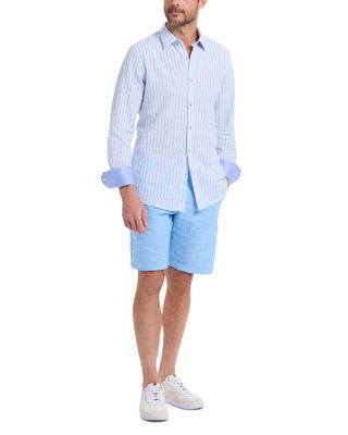 Wythburn Striped Long Sleeve Woven Shirt