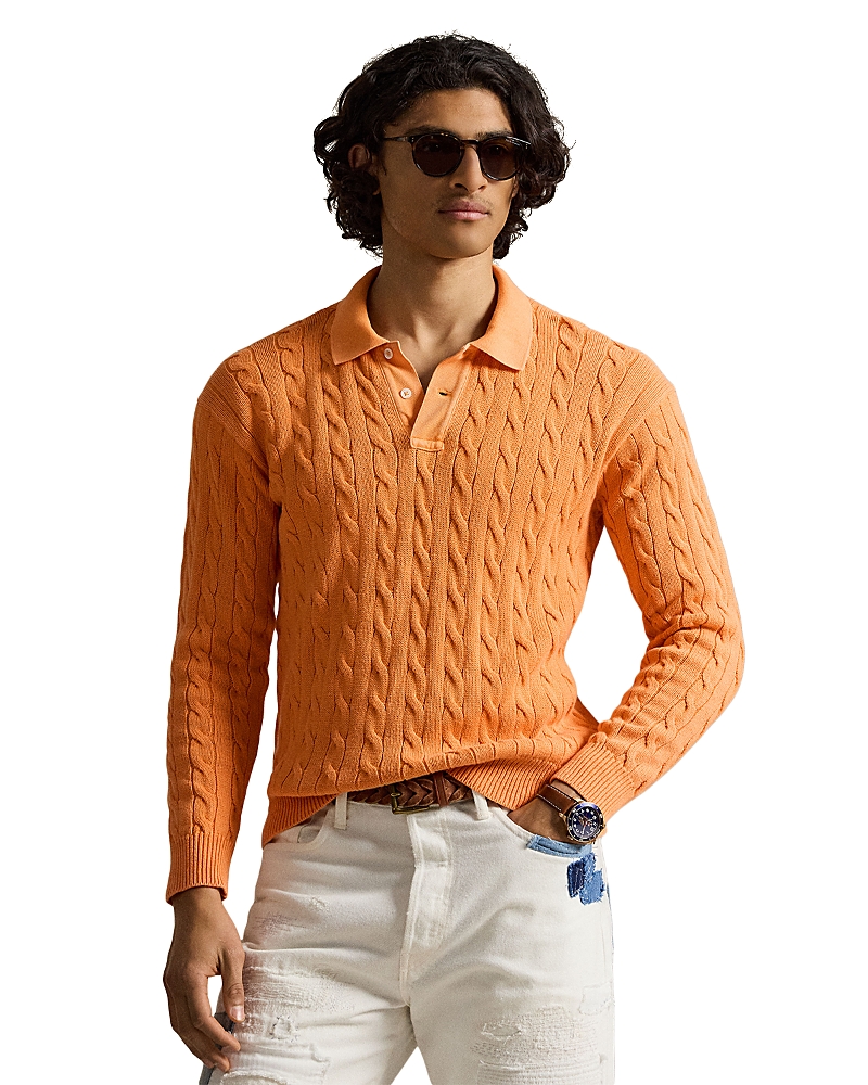 Polo Ralph Lauren Relaxed Fit Cable Knit Cotton Sweater