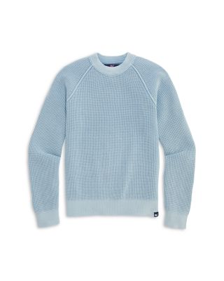 Boys' Garment Dyed Beach Waffle Crewneck Sweater - Little Kid