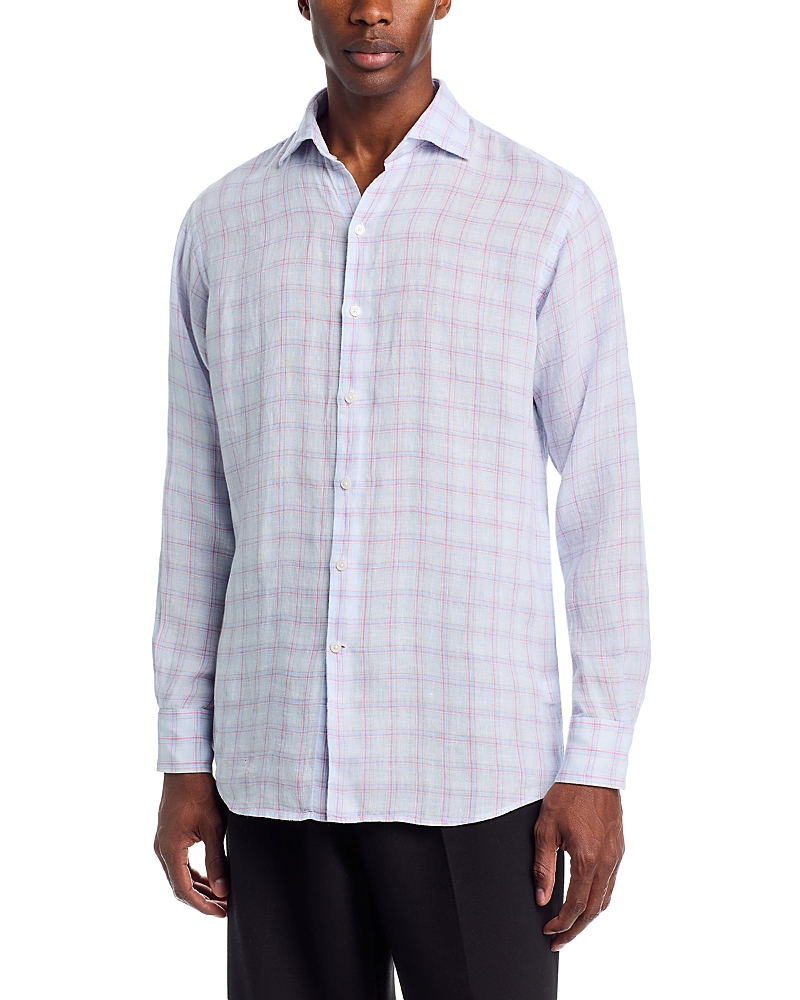 Peter Millar Frisbee Linen Sport Shirt
