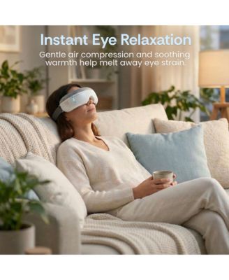  Eye Massager with Heat, Air Pressure, 4 Massage Modes & Bluetooth Music, Gaze