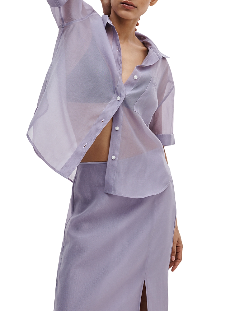 rag & bone Connie Organza Shirt