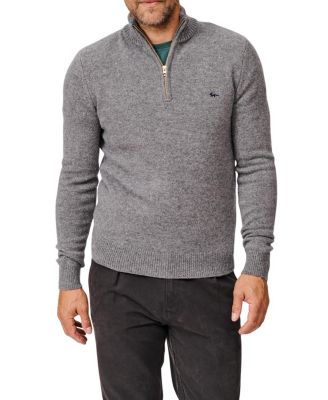  Pepper Lambswool Zip Neck Sweater