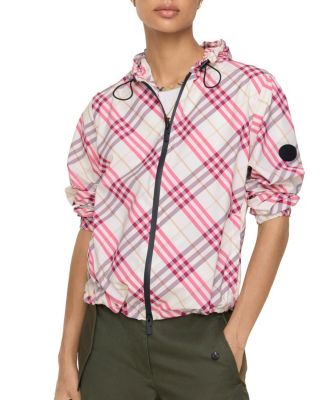 Check Salcombe Hooded Jacket