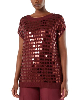 Mrsvisone Sequin Top