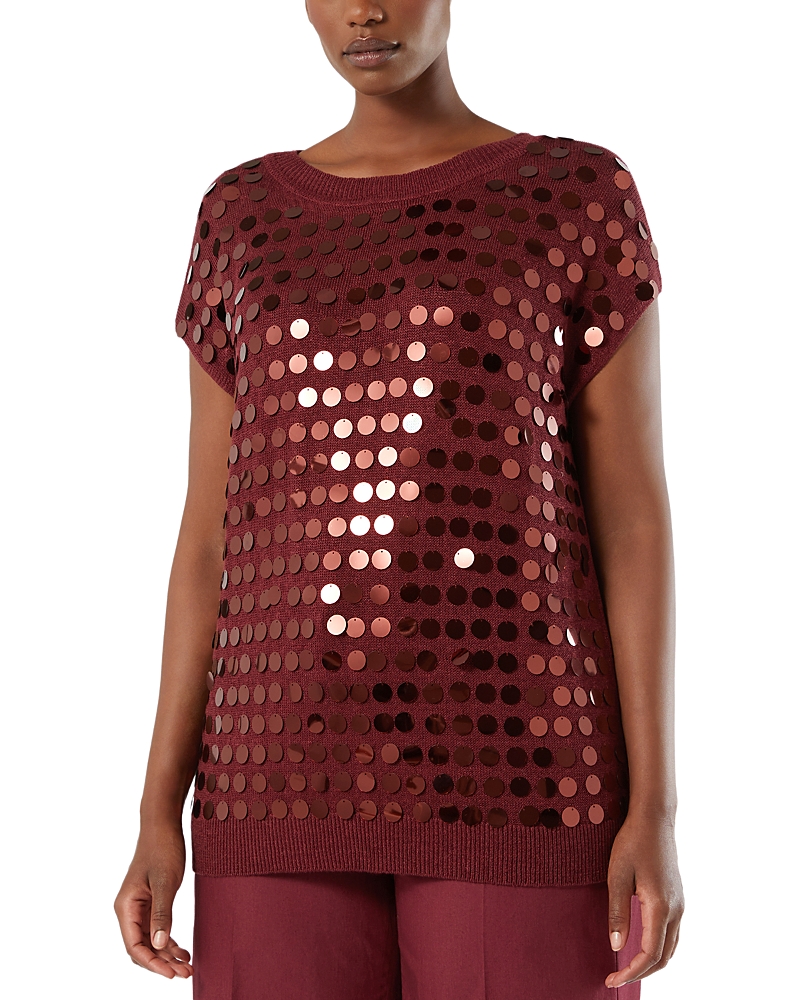 Marina Rinaldi Mrsvisone Sequin Top