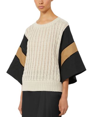 Mxmscatola Crewneck Linen Sweater