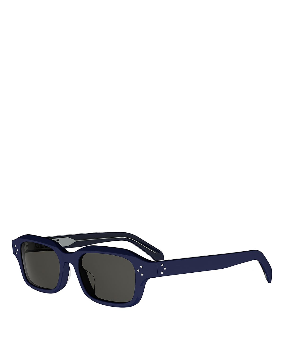 Celine 3 Dots Rectangular Sunglasses, 52mm
