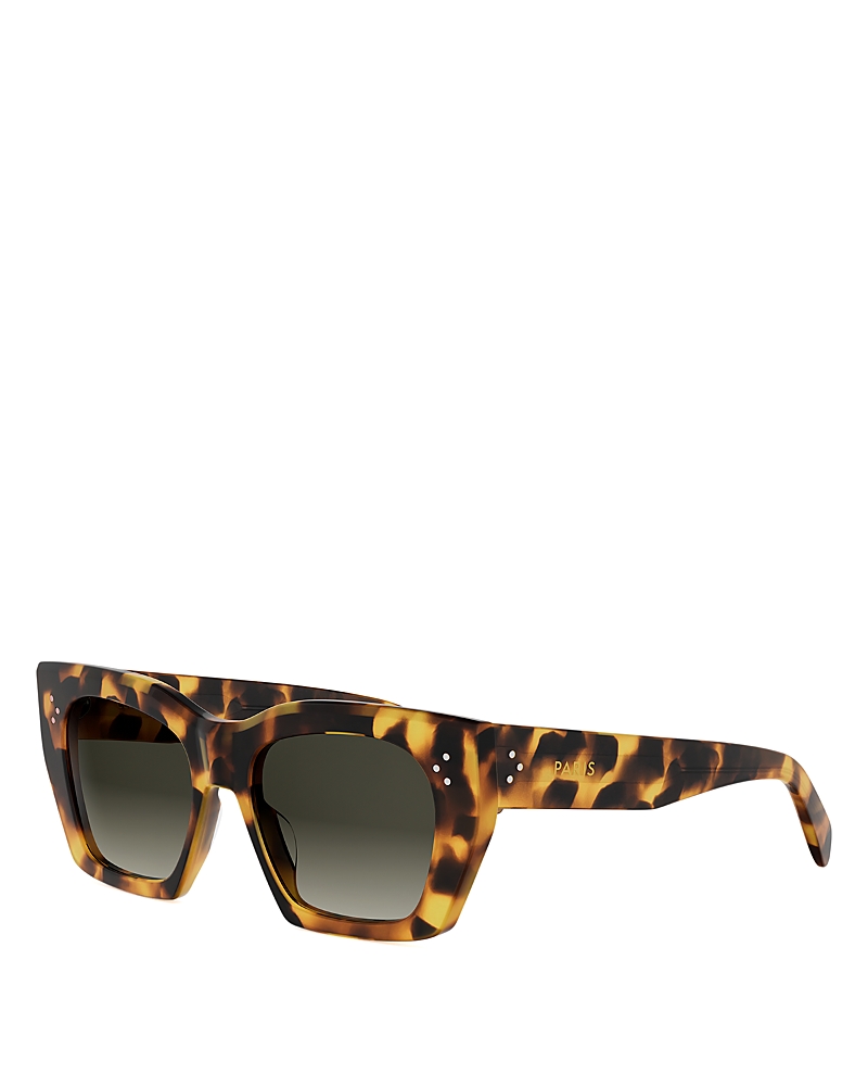 Celine 3 Dots Square Sunglasses, 53mm