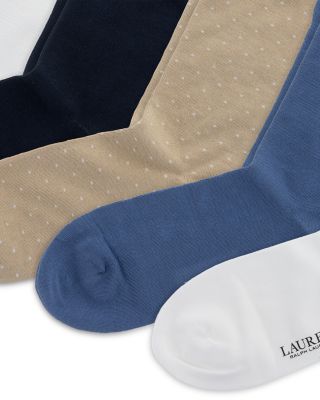 Placed Floral Socks, Pack of 6