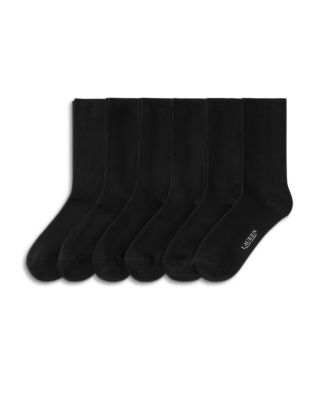 Rib Trouser Socks, Pack of 6