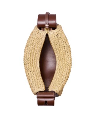 Romy Small Straw Shoulder Bag