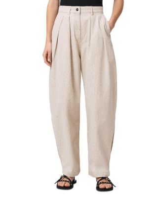 Allsaints Becca Camouflage Barrel Leg Pants