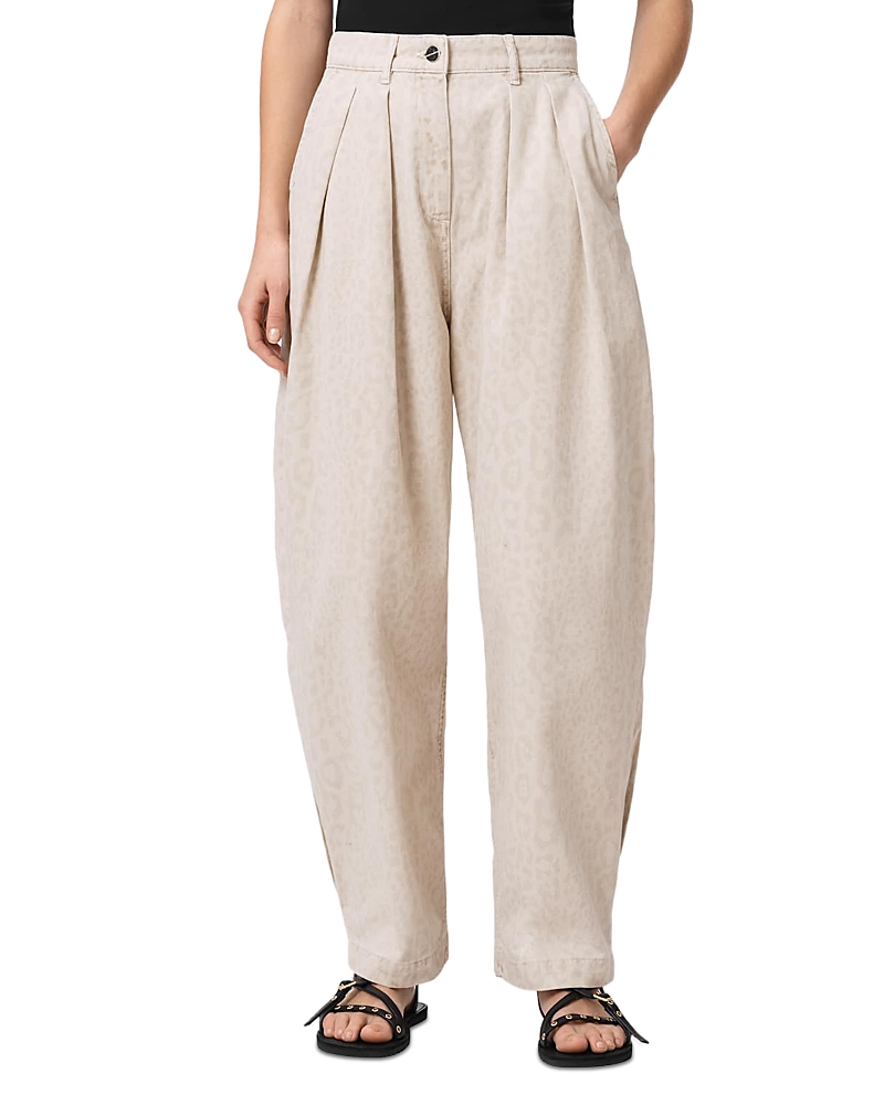 Allsaints Becca Camouflage Barrel Leg Pants