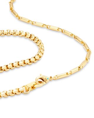 Mini Stone Heart Charm Pendant Necklace, 27"